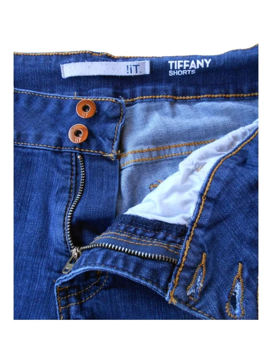 !it jeans Women’s Blue Denim Jean Shorts - Picture 3 of 7